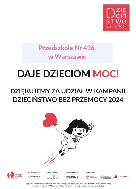 Zdjęcie do wpisu: Dzieciństwo bez przeMOCY