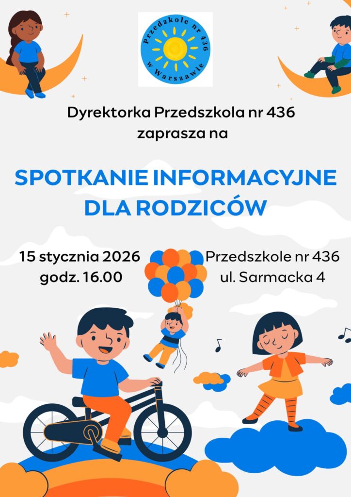 Zdjęcie do wpisu: SPOTKANIE INFORMACYJNE Z RODZICAMI