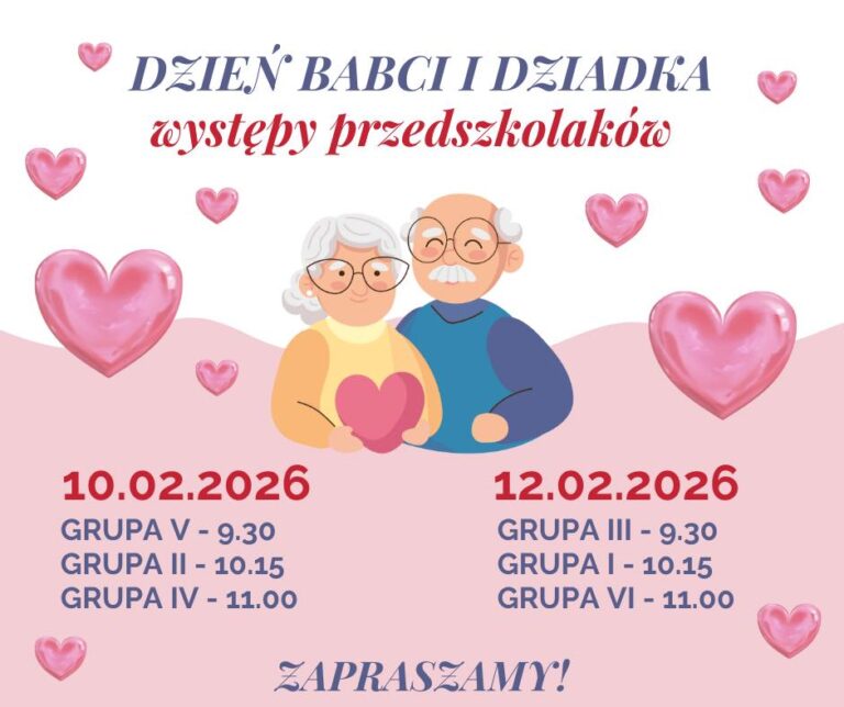 Zdjęcie do wpisu: DZIEŃ BABCI I DZIADKA