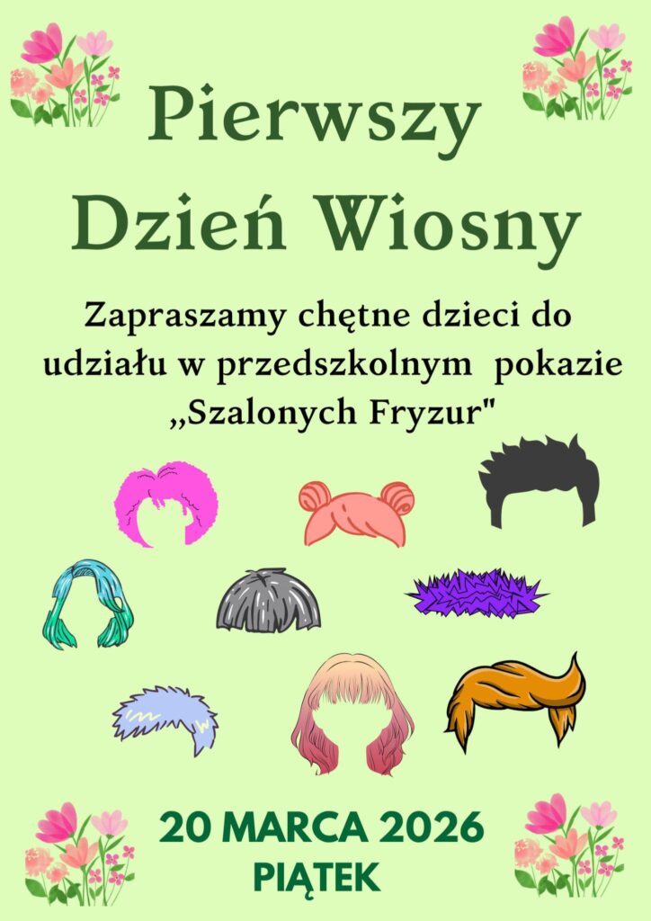 Zdjęcie do wpisu: Pierwszy Dzień Wiosny w naszym przedszkolu!