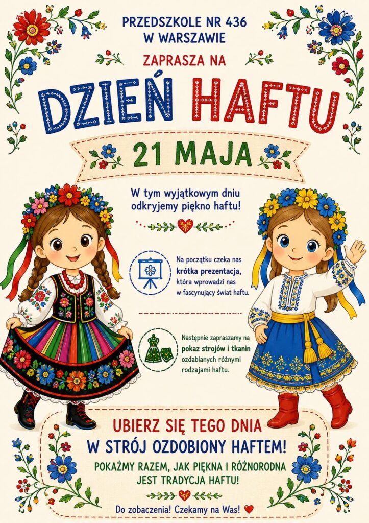 Zdjęcie do wpisu: Dzień Haftu