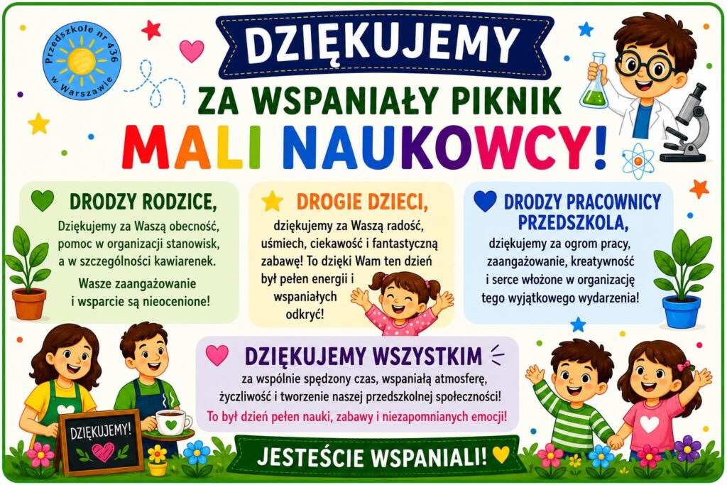 Zdjęcie do wpisu: DZIĘKUJEMY